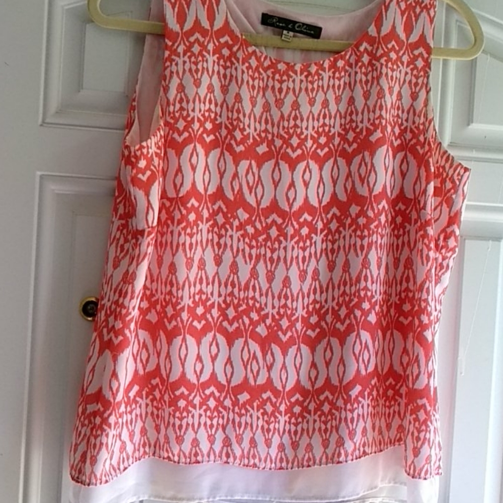 Beautiful Summer Orange Top